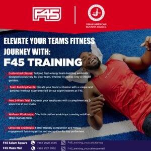 F45 Training (Customized Classes, Team Building, Wellness Workshop, Corporate Challenges)